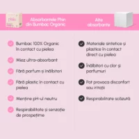 Absorbante de zi din Bumbac Organic - imagine 3