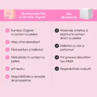 Absorbante de zi cu Bumbac Organic - imagine 3