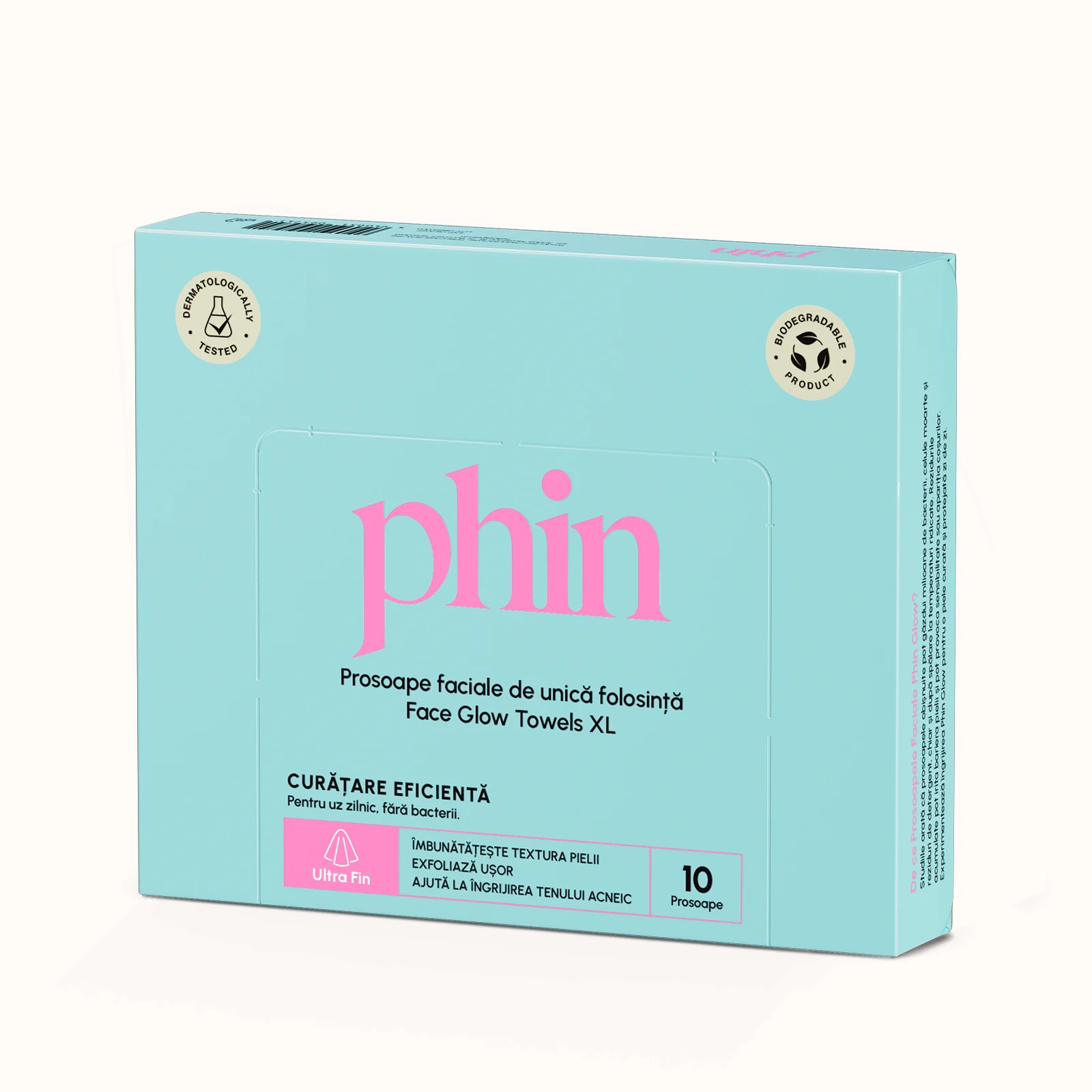 prosoape faciale de unica folosinta phin 10b Prosoape faciale Glow XL 10 - imagine 1